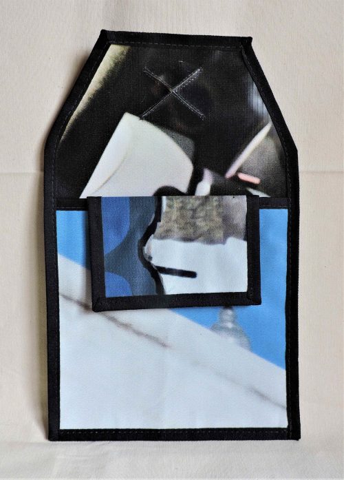 3CLD Lixeira para carro + carteira documentos 3