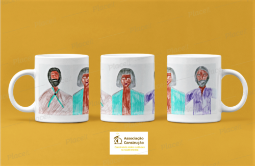 Caneca Eu Tu Ele Caneca Cerâmica Eu Tu Ele