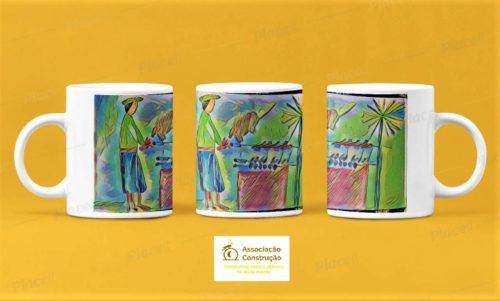 Caneca Marlon Catavento 7 Caneca Cerâmica Marlon Catavento