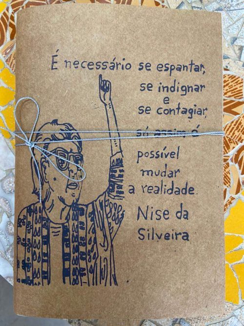 PLANNER NISE DA SILVEIRA - MEDIDAS: 21cm X 15cm