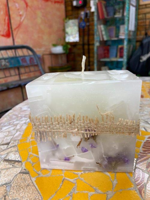 VELA NÃO TATUADA , COR BRANCA VELA NÃO TATUADA BRANCA – 1 unidade